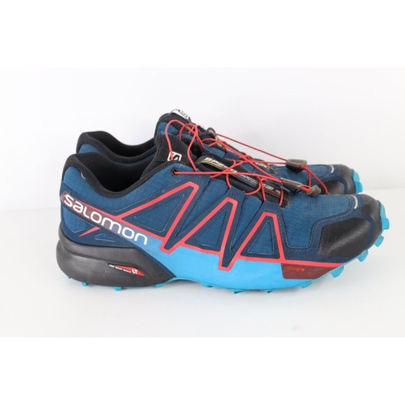 Salomon Speedcross 4 Mens Size 10 Speed Lace Trail Jogging Running Shoes Blue main image 8